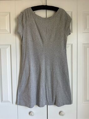 Women's Grey T-Shirt Dress XL